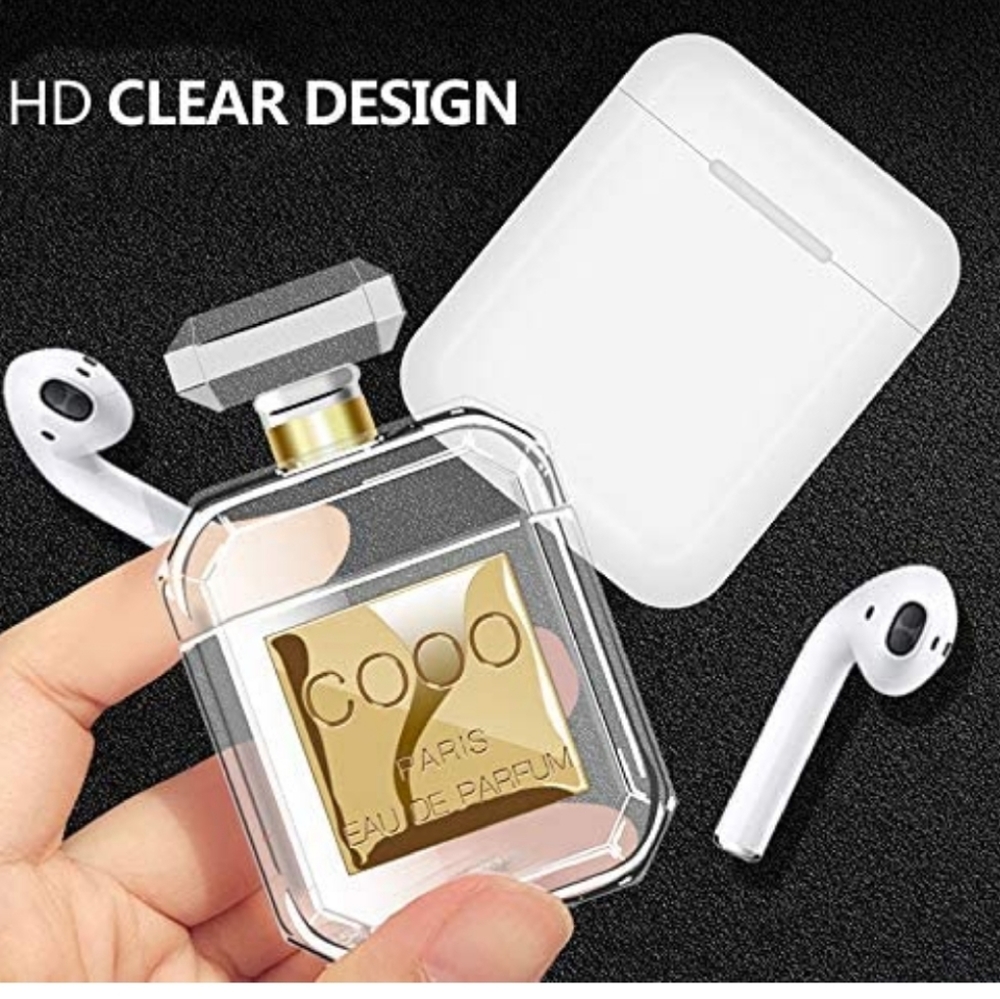 AirPods Case & Fur Ball Keychain - Picture 2 of 3